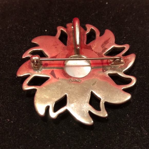 Beautiful Southwestern Sun Brooch and Pendant - Picture 4 of 6